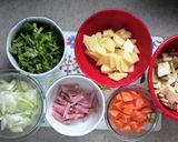 圧力鍋で絶品ッ!!野菜スープ(o^^o)作り方1写真