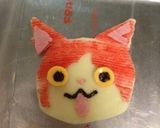 妖怪ウォッチジバニャン☆キャラ弁作り方6写真