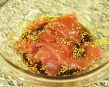 お刺身で♪自家製ぶりの漬け丼作り方3写真
