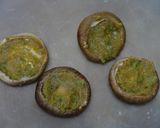 しいたけのふきのとう味噌焼き♡作り方3写真