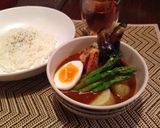野菜たっぷりトマトスープカレー作り方7写真