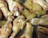 余った調味料で！簡単手羽元と大根の煮物作り方4写真
