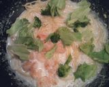 フライパン１つでクリームパスタ作り方5写真