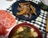 かぼちゃと牛肉のバルサミコソテー作り方4写真