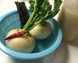 塩麹でカブの甘酢漬け作り方1写真