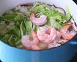 海老白菜のサッポロ一番あんかけ塩ラーメン作り方3写真