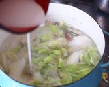 海老白菜のサッポロ一番あんかけ塩ラーメン作り方4写真