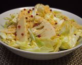 春キャベツ、たけのこの柚子胡椒和え作り方6写真