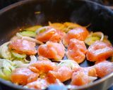 胸肉の軽いトマト煮とろ〜りモッツァレラ作り方5写真