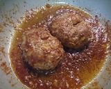 ポテトとりんごのせ☆ハンバーグ作り方8写真