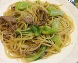 春キャベツと豚肉のパスタ作り方6写真