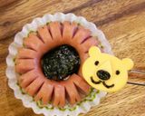 キャラ弁おかず♥ウインナーライオン作り方8写真