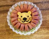 キャラ弁おかず♥ウインナーライオン作り方10写真