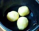 くにしゃんのチーズinポテト♪作り方2写真