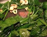 ほうれん草のアンチョビソテー作り方4写真