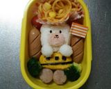 くまさんのお弁当作り方6写真