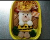 くまさんのお弁当作り方7写真