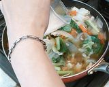 簡単 残り物の野菜で作る八宝菜作り方14写真