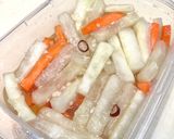 ごんぶと！バインミー用なます作り方4写真