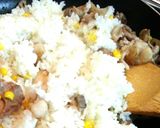☆豚バラ肉とコーンの簡単炒飯☆作り方3写真