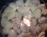 鶏ゴボウ大根煮作り方2写真