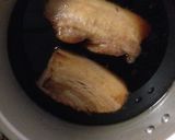 圧力鍋でトロトロ煮豚の辛ネギ盛り♪作り方3写真