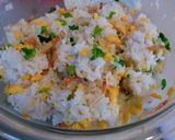 春爛漫✿菜の花と桜えびと卵の混ぜご飯✿作り方3写真