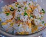 春爛漫✿菜の花と桜えびと卵の混ぜご飯✿作り方3写真