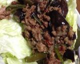 ナスの辛味噌丼作り方8写真