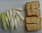 ★厚揚げ*豚肉*長ネギで簡単炒め★作り方1写真