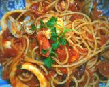 夏向き　枝豆とエリンギの大人トマトパスタ作り方10写真