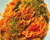 夏向き　枝豆とエリンギの大人トマトパスタ作り方9写真
