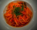 夏向き　枝豆とエリンギの大人トマトパスタ作り方8写真