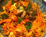 夏向き　枝豆とエリンギの大人トマトパスタ作り方14写真
