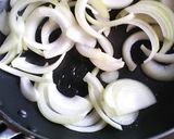 ほくほくかぼちゃと、甘～玉ねぎゴマ炒め作り方4写真