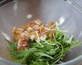 ★缶つま厚切りベーコン★と水菜のパスタ作り方4写真