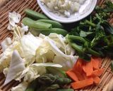 春の香☆おうどんの胡麻だれ釜揚げ★作り方1写真