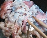 豚コマと蓮根のドレッシング&マヨ炒め作り方2写真