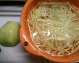 初めての青パパイヤチャンプル−作り方1写真