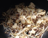 くずし豆腐ともやしのピリ辛炒め☆作り方4写真