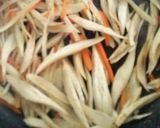 きんぴらごぼうの玉子丼作り方1写真
