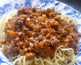 簡単☆具材多めのミートソーススパゲッティ作り方10写真