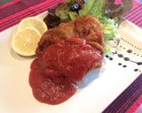 チーズがとろける ミラノ風カツレツ作り方8写真