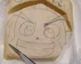 旦那誕生日☆キャラケーキ吉宗作り方3写真