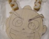 旦那誕生日☆キャラケーキ吉宗作り方4写真