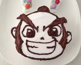 旦那誕生日☆キャラケーキ吉宗作り方7写真
