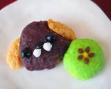 おはぎおむけん＆ずんだのお花♪作り方22写真