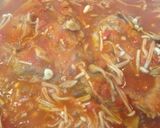 鶏のトマト煮込み☆生トマトで作り方9写真