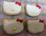 簡単アイシング★キティクッキー作り方12写真