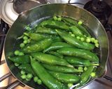 まめ味全開＊鮮やかふっくらピースごはん作り方1写真